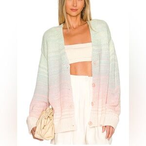 525 Ombre Cardigan in Taffy Multi